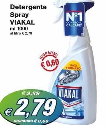 Prix Quality Viakal Detergente Spray 1000 ml offerta