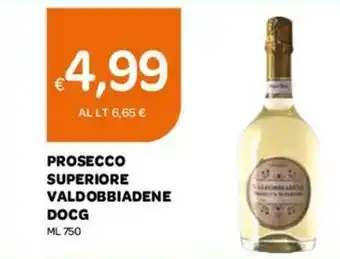 Ekom Prosecco Superiore Valdobbiadene DOCG 750 ml offerta
