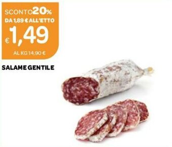 Ekom Salame Gentile offerta