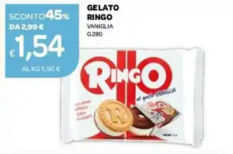 Ekom Ringo Gelato Vaniglia 280 g offerta