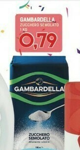 Gambardella zucchero semolato