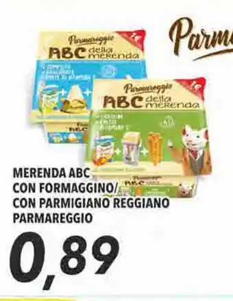 Coop Parmareggio ABC Con Formaggino/Con Parmigiano Reggiano offerta