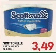 Gran Risparmio Scottonelle carta igienica offerta