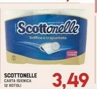 Gran Risparmio Scottonelle carta igienica offerta