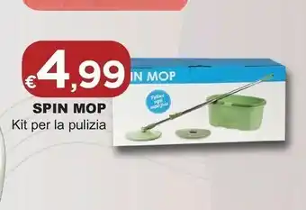 Spin mop kit per la pulizia