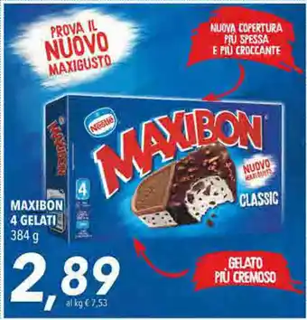 Coop Nestle Maxibon 4 Gelati 384g offerta