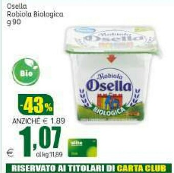 Elite Robiola offerta