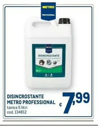 Metro Metro professional disincrostante offerta