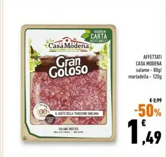 Conad Superstore Gran goloso salame 80 g offerta