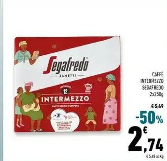 Conad Superstore Segafredo zanetti - intermezzo 500 g(ml) offerta
