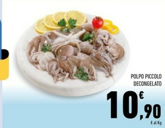 Conad Superstore Polpo piccolo decongelato offerta