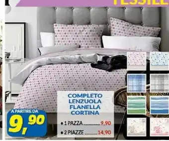 Risparmio Casa Completo lenzuola flanella cortina offerta