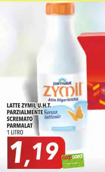 Coop Parmalat Zymil U.h.t. Parzialmente Scremato Latte 1 litro offerta