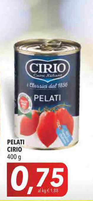 Coop Cirio Pelati 400g offerta