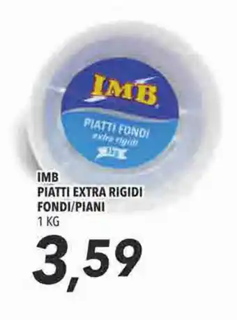 Coop IMB Piatti Extra Rigidi Fondi/Piani 1kg offerta