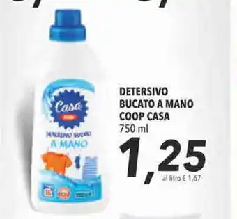 Coop Coop Casa Detersivo Bucato A Mano 750ml offerta