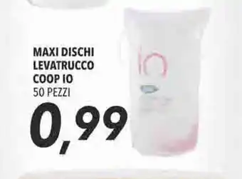 Coop Coop l0 Maxi Dischi Levatrucco 50 pezzi offerta