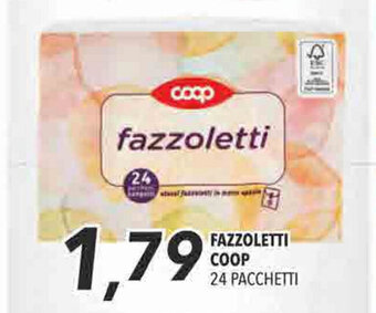 Coop Coop Fazzoletti 24 pacchetti offerta