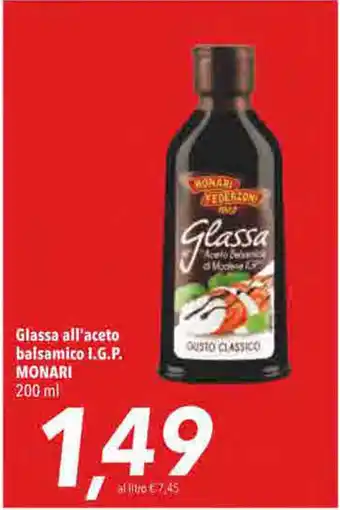 Monari Glassa all'aceto balsamico I.G.P. 200ml