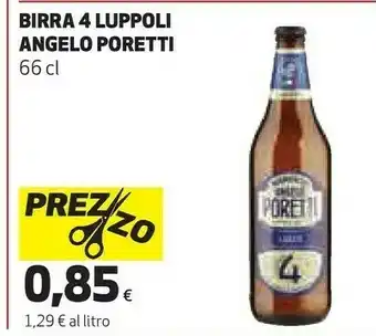 Ipercoop Birra 4 luppoli offerta