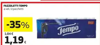 Ipercoop Fazzoletti offerta