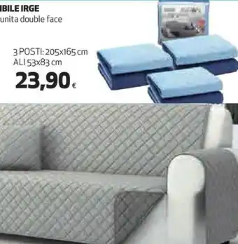 Ipercoop Irge salvadivano reversibile 3 posti offerta