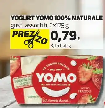 Ipercoop Yogurt e frutta 100% naturale offerta