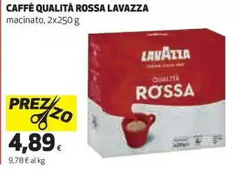 Coop Caffè qualità rossa macinato offerta