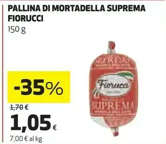Coop Pallina di mortadella suprema offerta