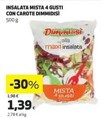 Coop Insalata mista 500 g(ml) offerta