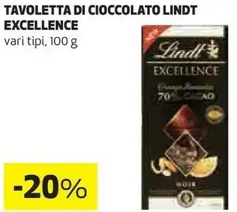 Coop Tavoletta di cioccolato excellence offerta