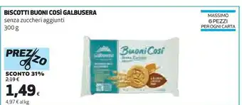 Coop Biscotti con latte intero buoni così 300 g(ml) offerta