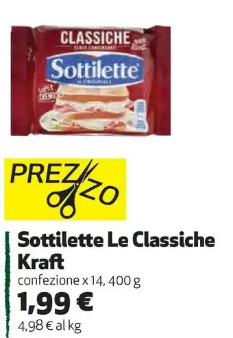 Coop Sottilette le originali classiche 400 g(ml) offerta