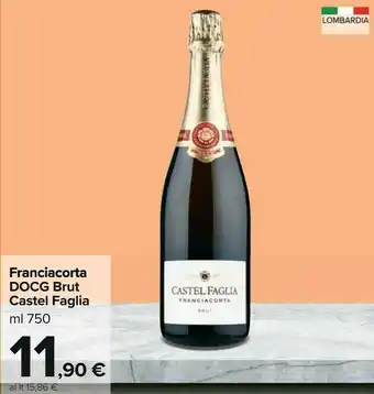 Carrefour Franciacorta - alma gran cuvèe bellavista brut 750 g(ml) offerta
