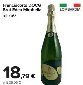 Carrefour Lombardia docg brut edea mirabella offerta