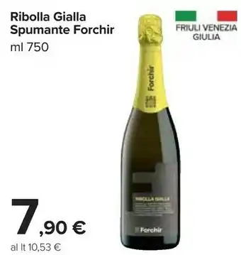 Carrefour Forchir ribolla gialla spumante offerta