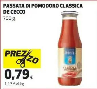 Coop Passata di pomodoro 700 g(ml) offerta