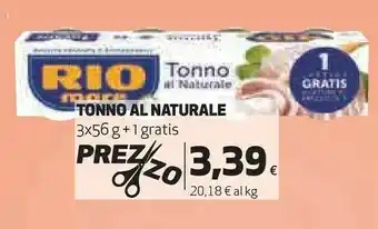 Coop Tonno al naturale offerta