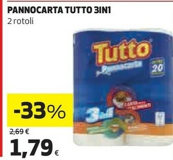 Coop Pannocarta tutto 3 in 1 offerta