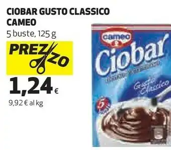 Coop Ciobar gusto classico 125 g(ml) offerta
