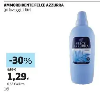 Coop Ammorbidente classico 30 lavaggi offerta