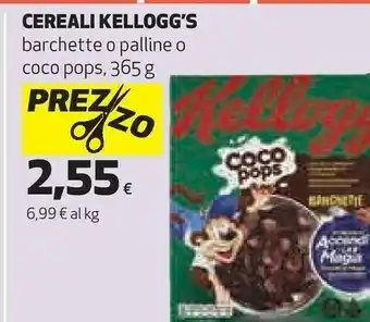 Coop Kellogg's - coco pops palline 365 g(ml) offerta