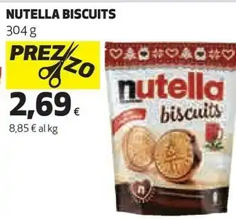 Coop Nutella biscuits 304 g(ml) offerta