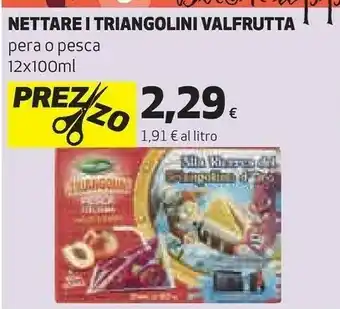 Coop Succo e polpa di pesca i triangolini offerta