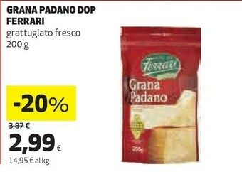 Ipercoop Grana padano dop offerta