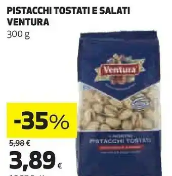 Pistacchi tostati e salati
