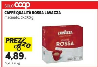 Ipercoop Caffe qualita rossa offerta