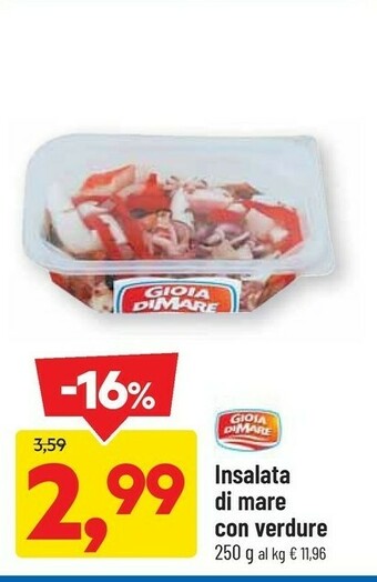 DPiù Insalata di mare offerta