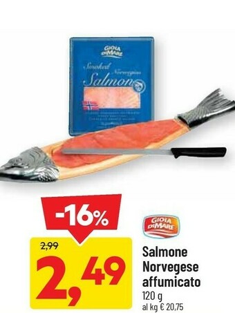 DPiù Salmone affumicato offerta