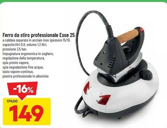 DPiù Ferro da stiro con caldaia offerta